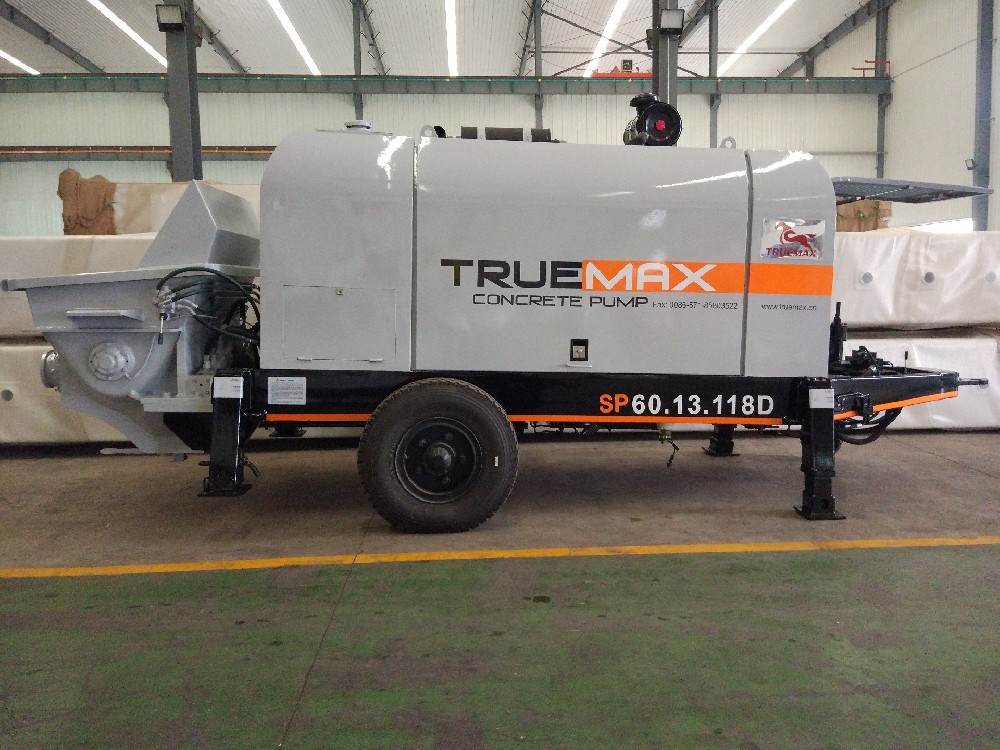 How should the concrete trailer pump be checked?-truemax