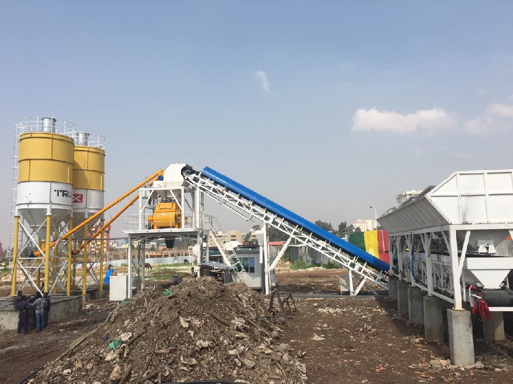 How much does it cost to build a concrete batching plant and what are the profits?