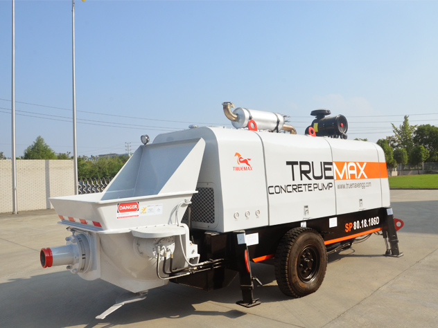 Precautions for the use of concrete pouring pumps-truemax