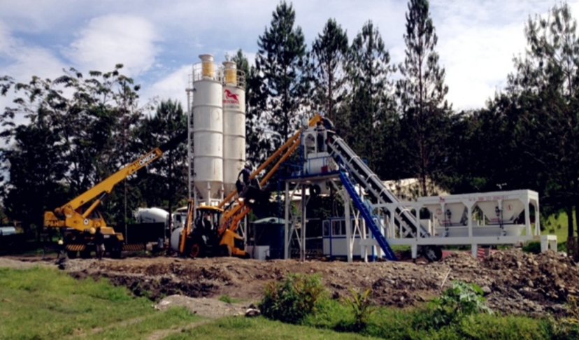 What information do commercial concrete batching plants need?