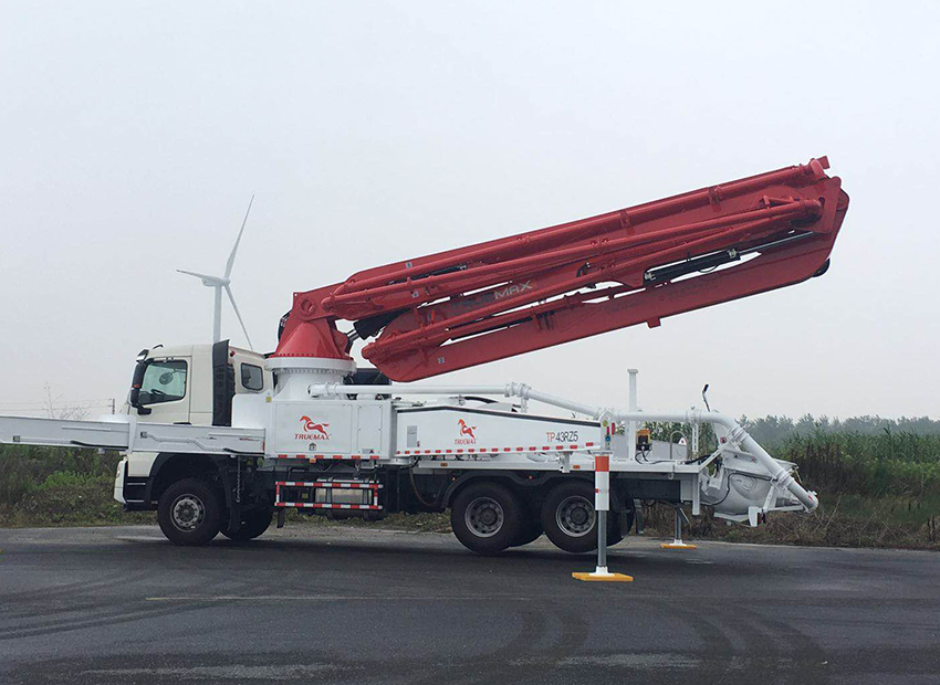 Concrete Spider Pump Truck Specifications- truemax