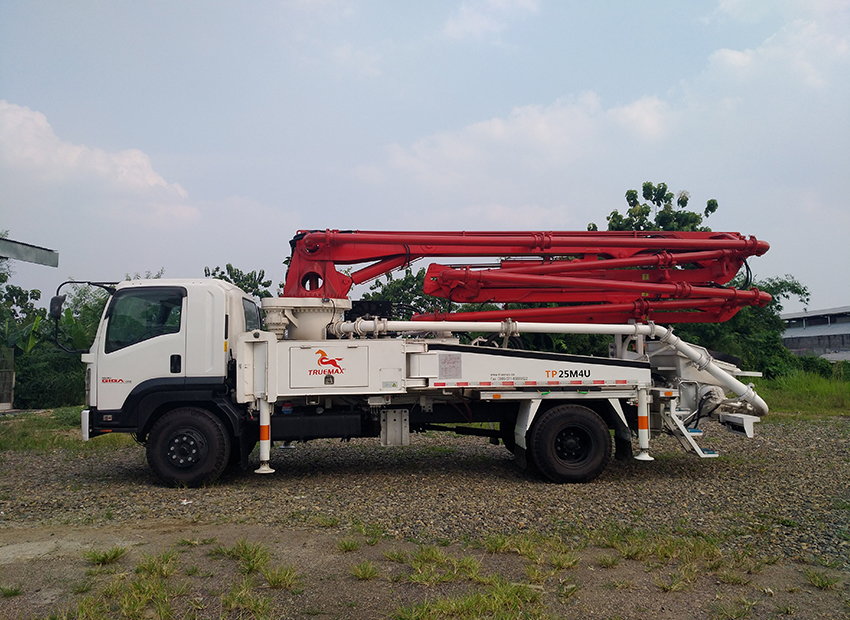 What is the price of concrete spider pump truck? -truemax