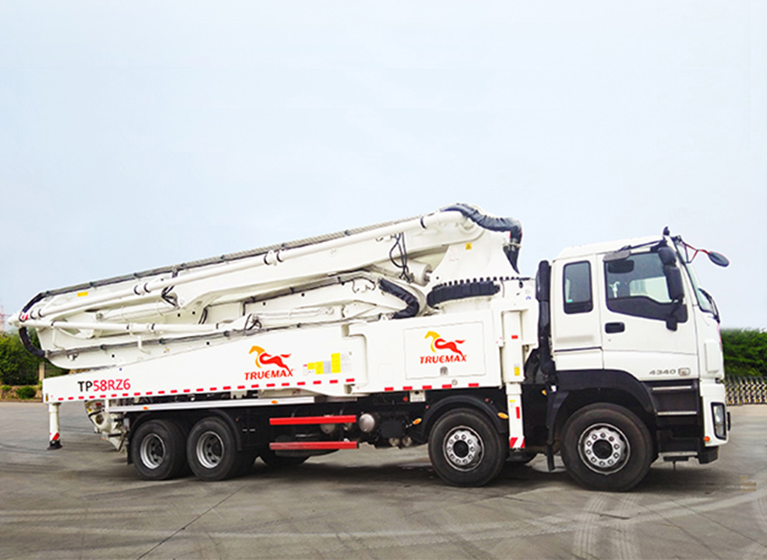 What is the price of concrete spider pump truck? -truemax