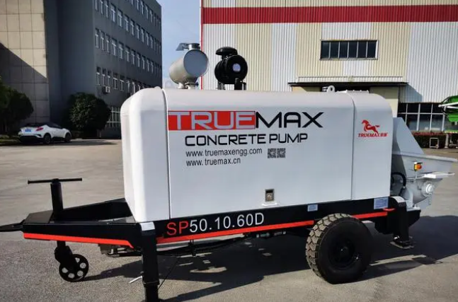 trailer concrete pump 